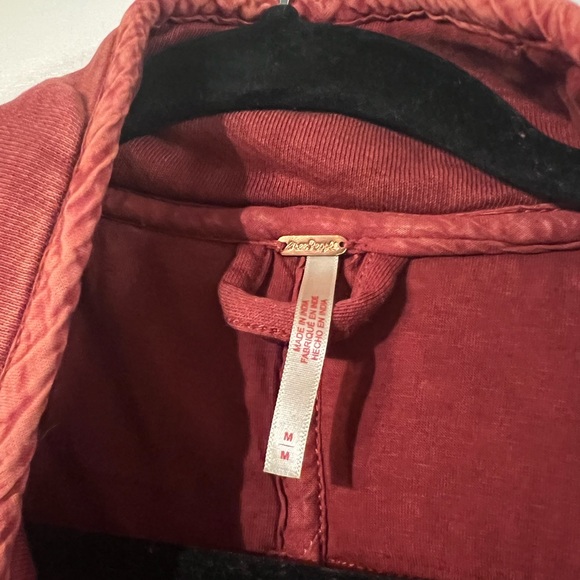 Dolman Quilted Knit Jacket MYRRH Red - Picture 7 of 8